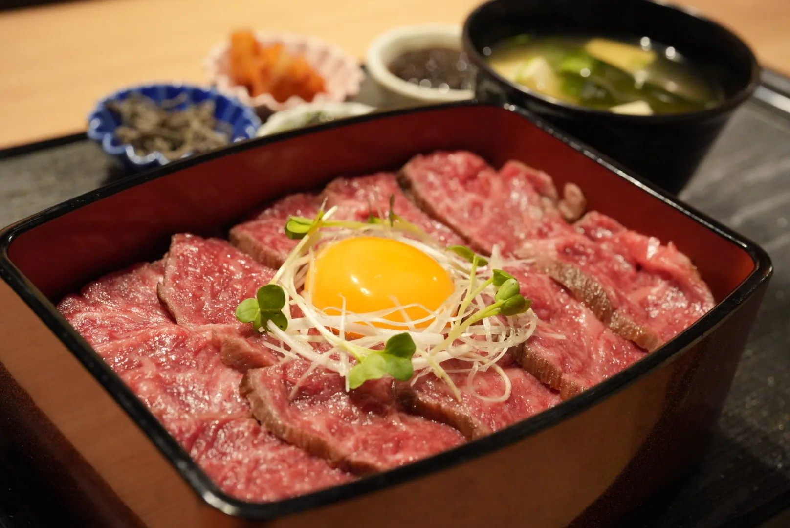 澤井姫和牛 炙りステーキ重